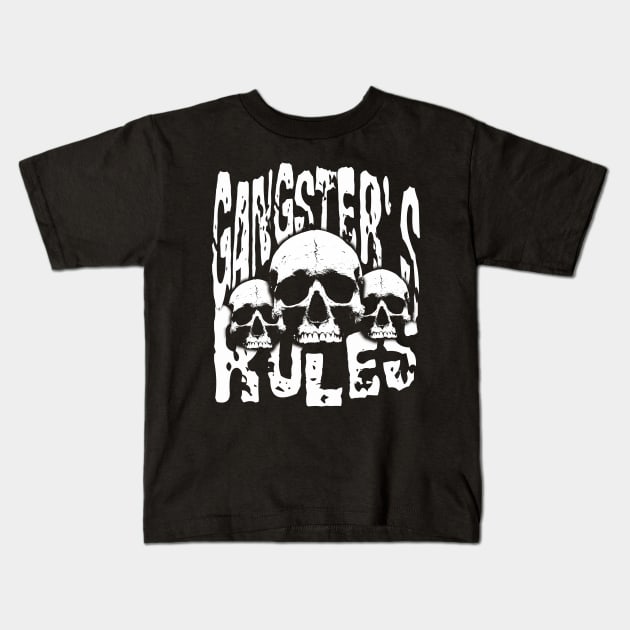 rules Kids T-Shirt by martian